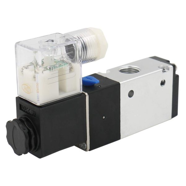 Heschen Electrical Pneumatic Solenoid Valve 3V210-08 12 VDC/24 VDC/110 VAC/220 VAC PT1/4 3/2 Way CE - Image 2