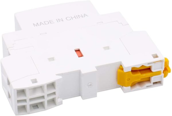 Household AC Contactor CT1-25 2 Pole 2 Normally Open 220V/230V Coil Voltage 35 mm DIN Rail Mount - Image 6