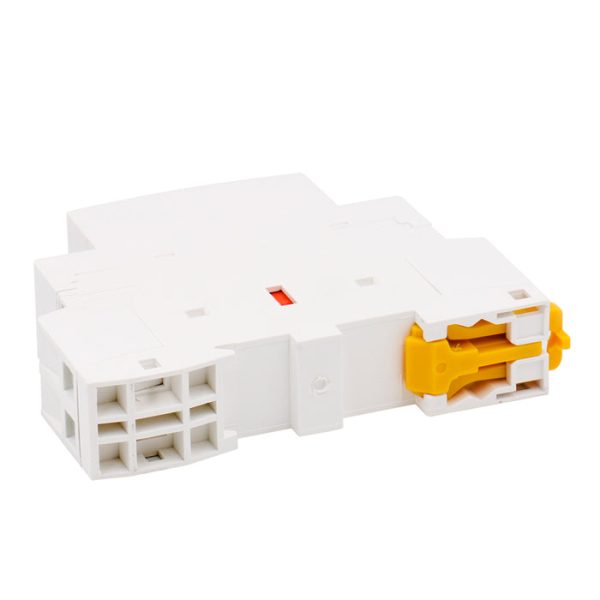 Household AC Contactor HSR1-25 Ie 25A 2 Pole Two Normally Closed 12V Coil Voltage 35mm DIN Rail Mount - Image 2